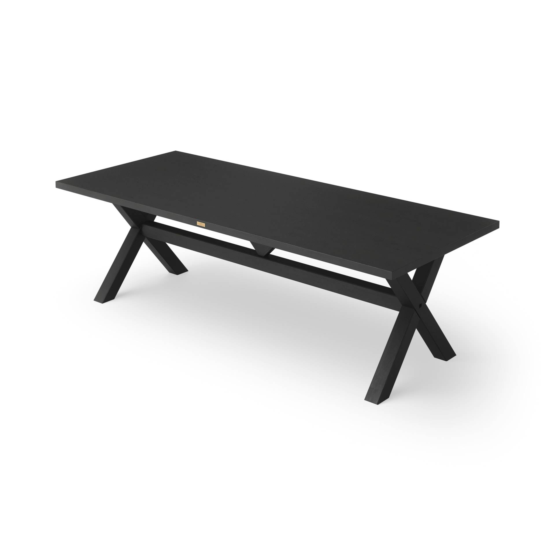 Rektangulärt matbord | kryssunderrede | 130-400 cm