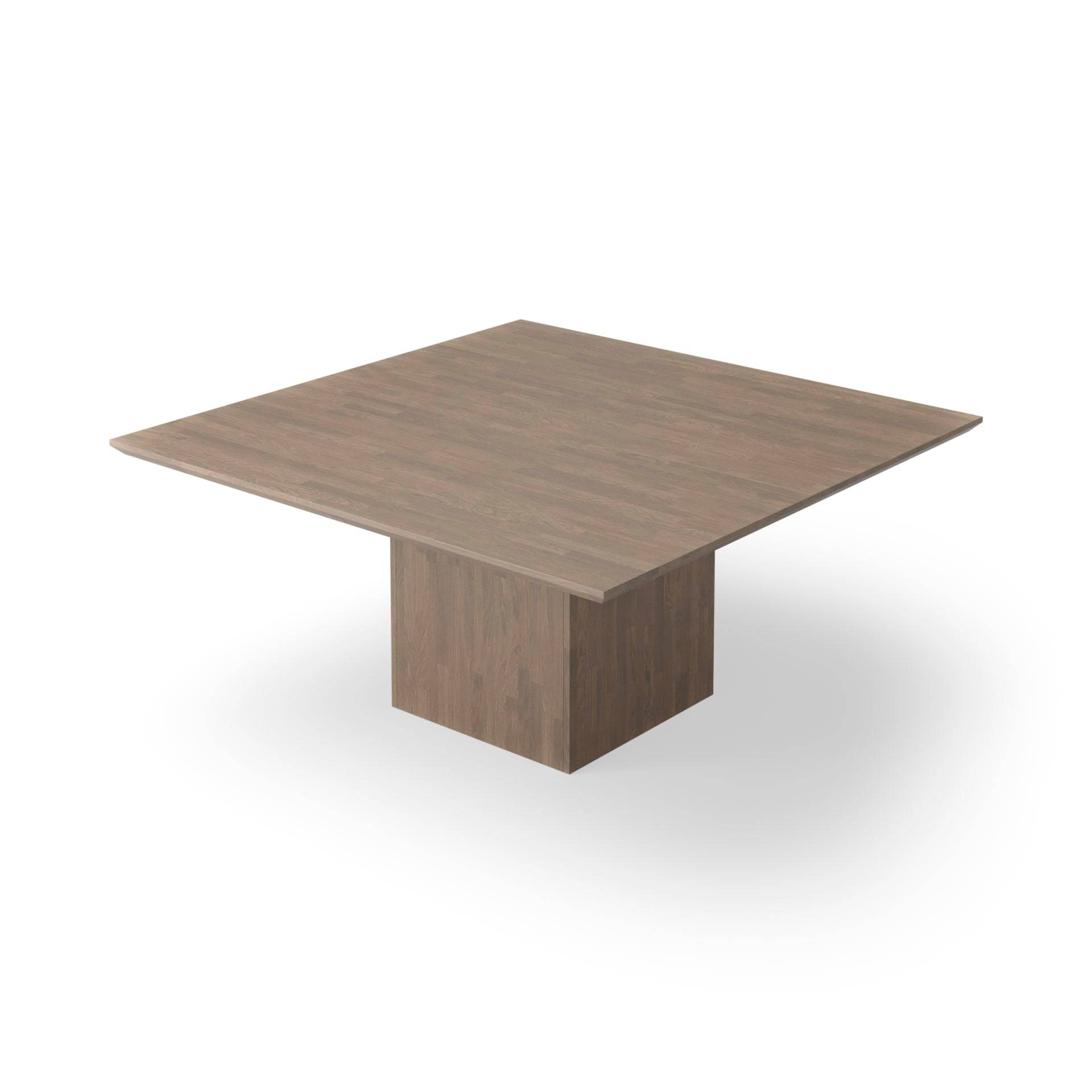Kvadratiskt matbord med kub