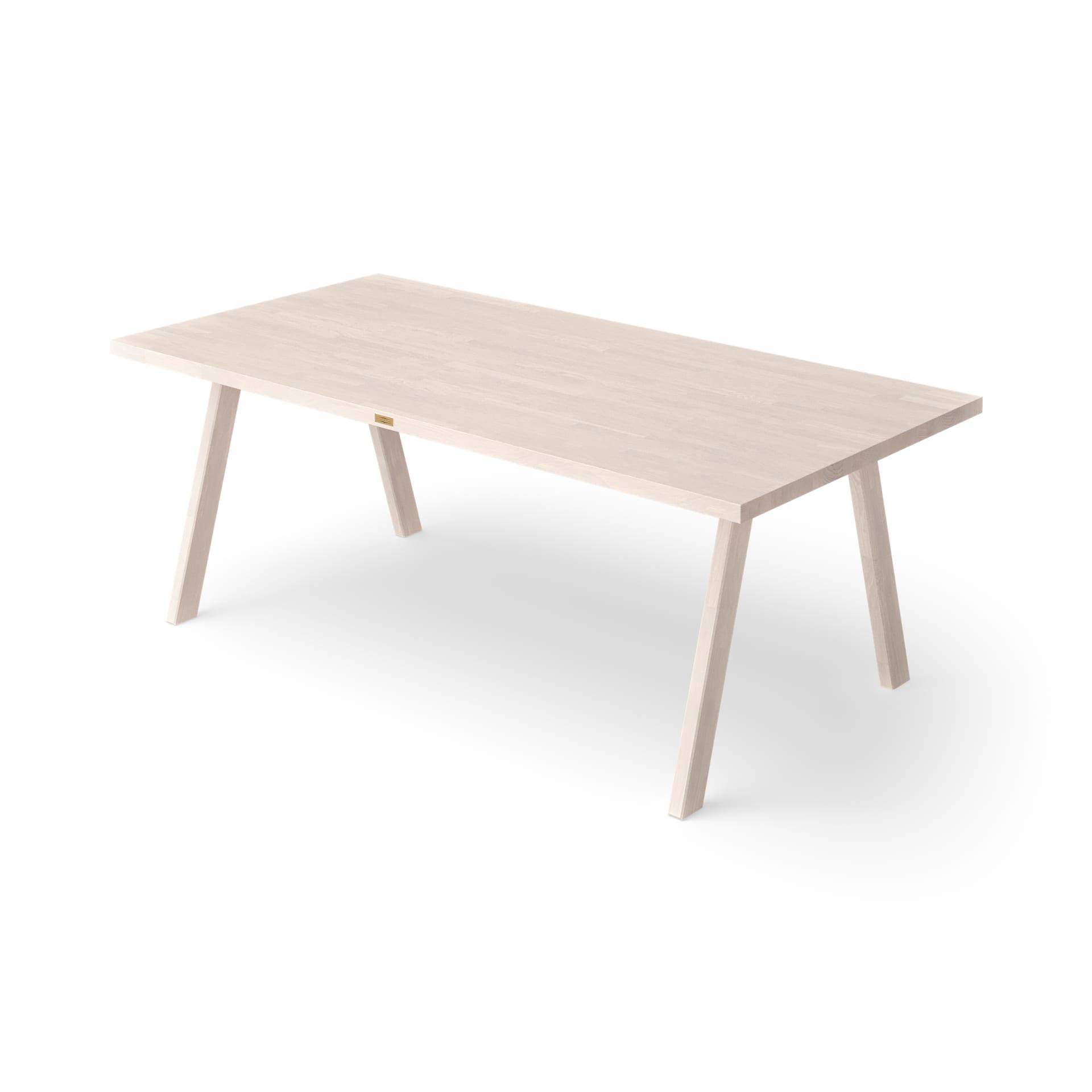 Rektangulärt matbord | raka ben | 130-400 cm